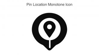 Pin Location Monotone Icon In Powerpoint Pptx Png And Editable Eps Format