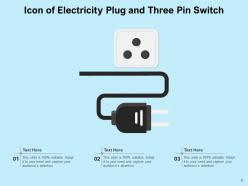 Plug Icon Electricity Gear Smartphone Ignition Corded