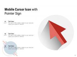 Pointer Icon Arrow Browser Computer Scanning Displayed