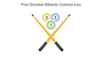 Pool Snooker Billiards Colored Icon In Powerpoint Pptx Png And Editable Eps Format