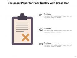 Poor Quality Service Customer Document Unsatisfied Feedback