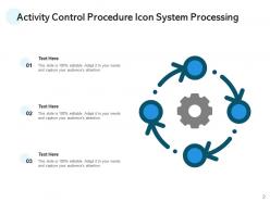 Procedure Icon Processing Business Marketing Products Flowchart Development