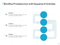 Procedure Icon Processing Business Marketing Products Flowchart Development