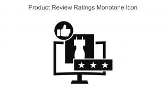 Product Review Ratings Monotone Icon In Powerpoint Pptx Png And Editable Eps Format
