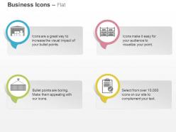 Product warehouse checklist formation ppt icons graphics