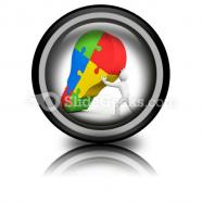 Business idea bulb powerpoint icon cc