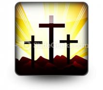 Cross religion ppt icon for ppt templates and slides s