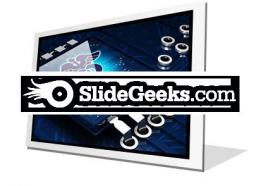 Medical technology powerpoint icon f