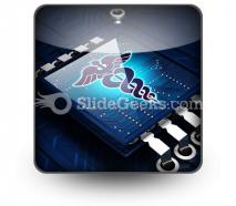 Medical technology powerpoint icon s