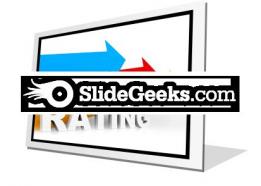Rating ppt icon for ppt templates and slides f