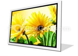 Yellow daises powerpoint icon f