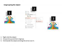 Ql six staged colored arrows with icons and business peoples flat powerpoint design