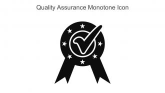 Quality Assurance Monotone Icon In Powerpoint Pptx Png And Editable Eps Format