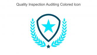 Quality Inspection Auditing Colored Icon In Powerpoint Pptx Png And Editable Eps Format