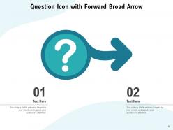 Question Icon Employee Electronic Monitor Representing Thoughts Objectives