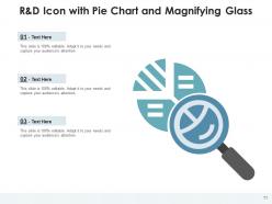 R And D Icon Business Investment Growth Innovative Analysis