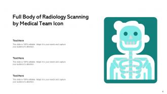 Radiology Institution Medical Individual Conducting Scanning