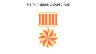 Rank Insignia Colored Icon In Powerpoint Pptx Png And Editable Eps Format