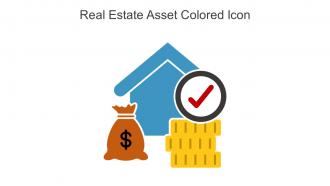Real Estate Asset Colored Icon In Powerpoint Pptx Png And Editable Eps Format