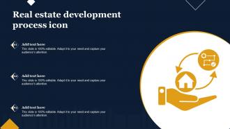 Real Estate Development Process Icon