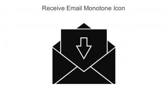 Receive Email Monotone Icon In Powerpoint Pptx Png And Editable Eps Format