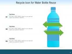Recycle Water Treatment Circular Arrow Illustrating Irrigation Representing