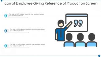 Referance icon powerpoint ppt template bundles