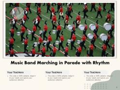 Rhythm Produce Individual Instrument Marching