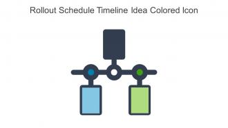 Rollout Schedule Timeline Idea Colored Icon In Powerpoint Pptx Png And Editable Eps Format