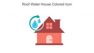 Roof Water House Colored Icon In Powerpoint Pptx Png And Editable Eps Format