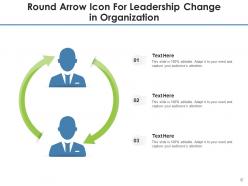 Round Arrows Organization Leadership Product Development Process