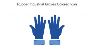 Rubber Industrial Gloves Colored Icon In Powerpoint Pptx Png And Editable Eps Format