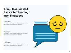 Sad Emoji Individual Pressure Emotion Messages Depicting