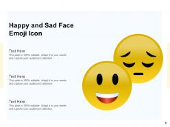 Sad Emoji Individual Pressure Emotion Messages Depicting