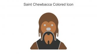 Saint Chewbacca Colored Icon In Powerpoint Pptx Png And Editable Eps Format