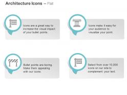 Sale rent signpost pillar construction ppt icons graphics