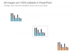 Sales by region ppt summary icons