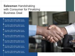 Salesman Business Revenue Consumer Product Customers
