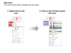 Schedule add and delete calendar fixed schedule for business ppt icons graphics