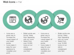 Script optimization web global optimization seo marketing ppt icons graphics