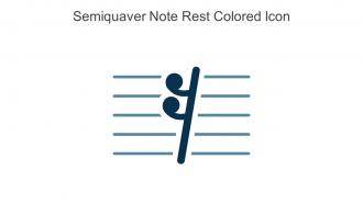Semiquaver Note Rest Colored Icon In Powerpoint Pptx Png And Editable Eps Format
