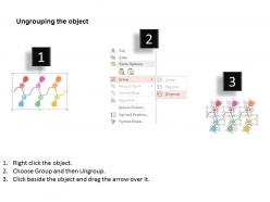 Six staged spiral timeline with icons flat powerpoint design