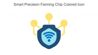 Smart Precision Farming Chip Colored Icon In Powerpoint Pptx Png And Editable Eps Format