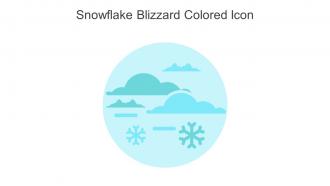Snowflake Blizzard Colored Icon In Powerpoint Pptx Png And Editable Eps Format