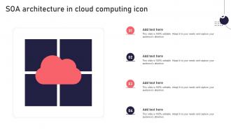 SOA Architecture In Cloud Computing Icon