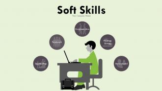 Soft Skills Ppt Infographics Background Designs Ability To Work In A Team