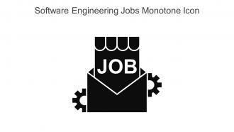 Software Engineering Jobs Monotone Icon In Powerpoint Pptx Png And Editable Eps Format