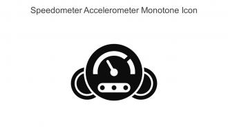 Speedometer Accelerometer Monotone Icon In Powerpoint Pptx Png And Editable Eps Format