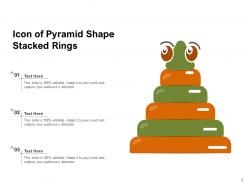 Stacked Rings Pyramid Notification Stalked Round Strip