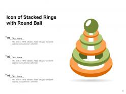 Stacked Rings Pyramid Notification Stalked Round Strip